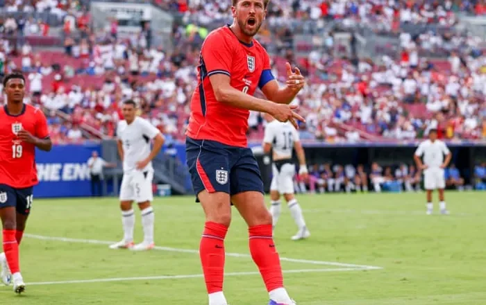 Kane heads England to narrow World Cup warm-up win against New Zealand